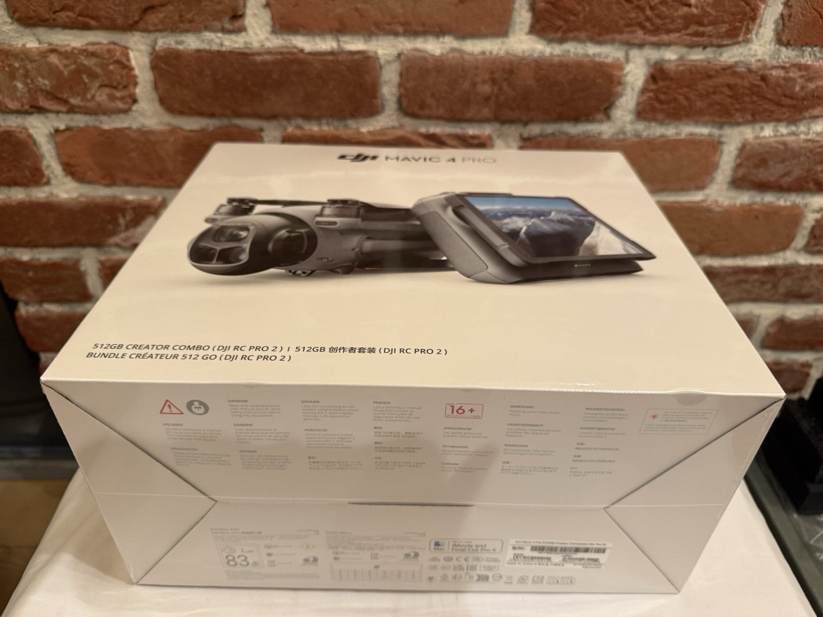 DJI Drone MAVIC 4 Pro 512GB Creator Combo (DJI RC Pro 2) *SEALED* JP Ship Now